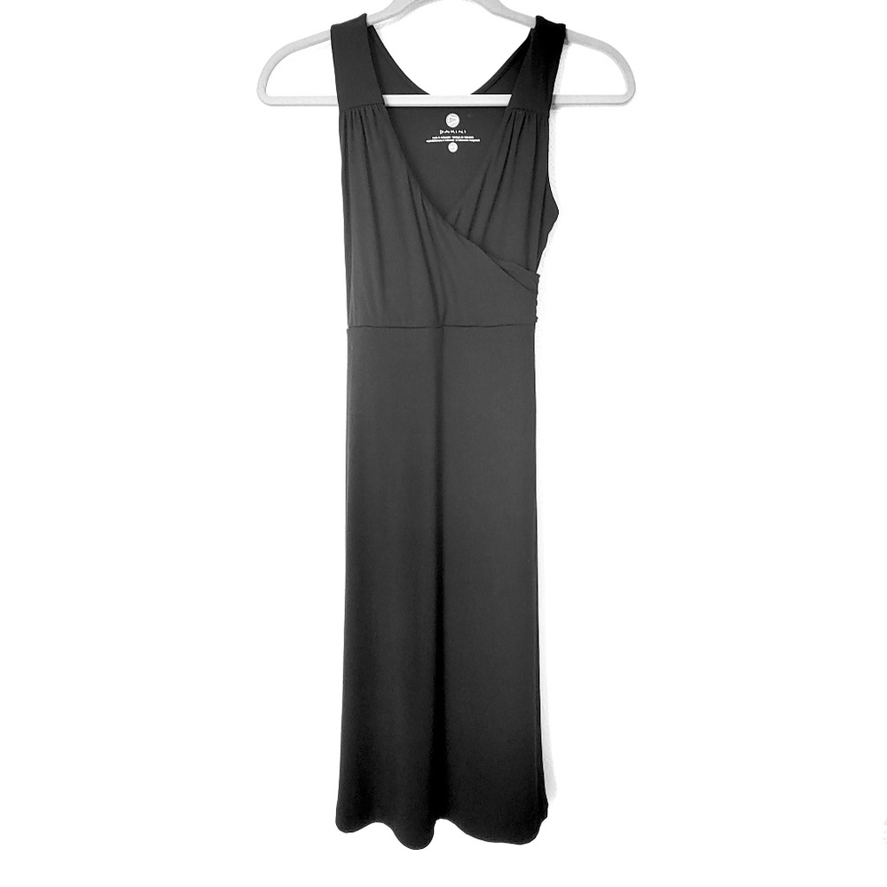 Dakini Black Faux wrap dress - XS